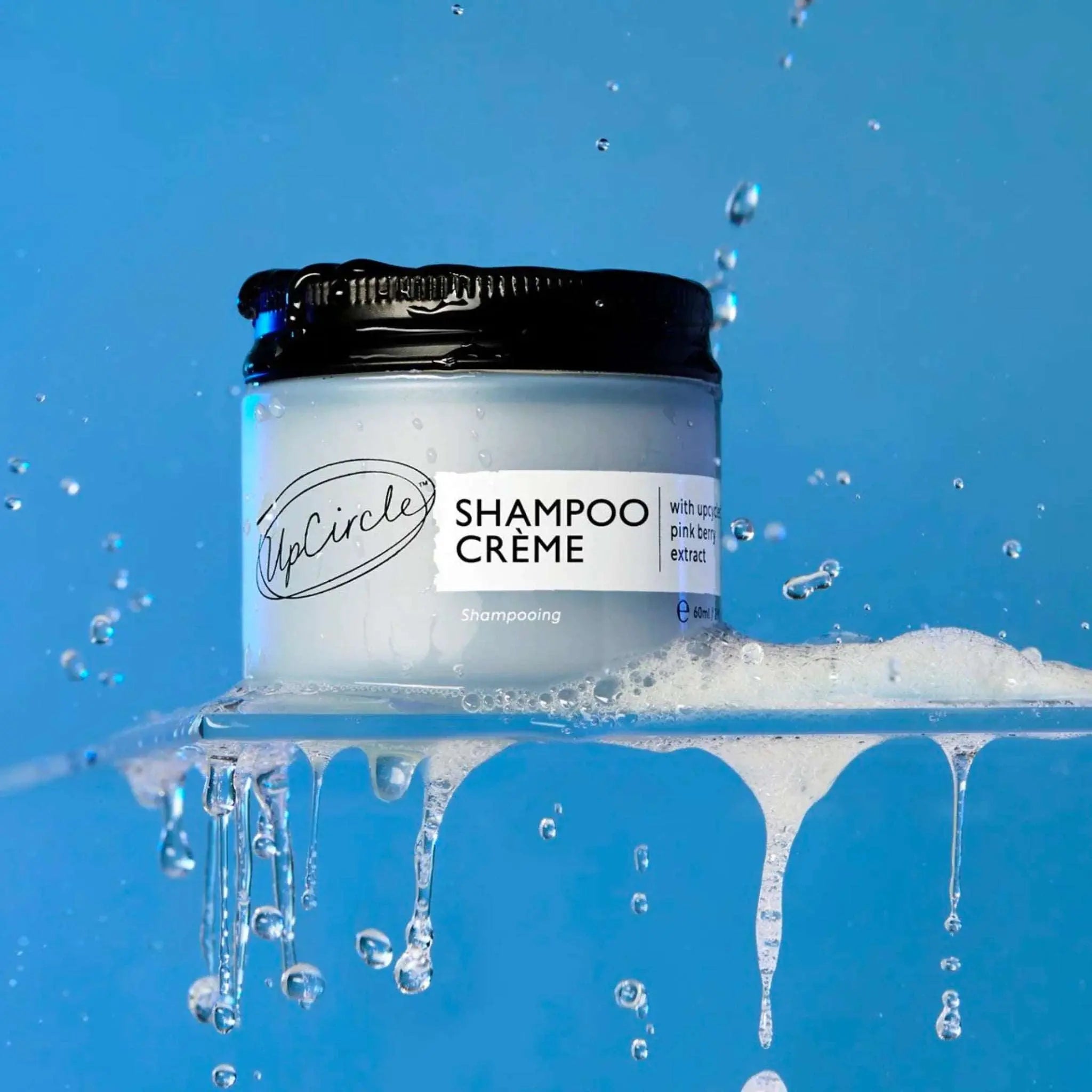 Shampoing Crème Hydratant à l'Huile de Romarin et Noix de Coco UPCIRCLE volumely